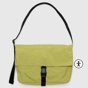NWT Baggu Crossbody Messenger Bag Lemongrass